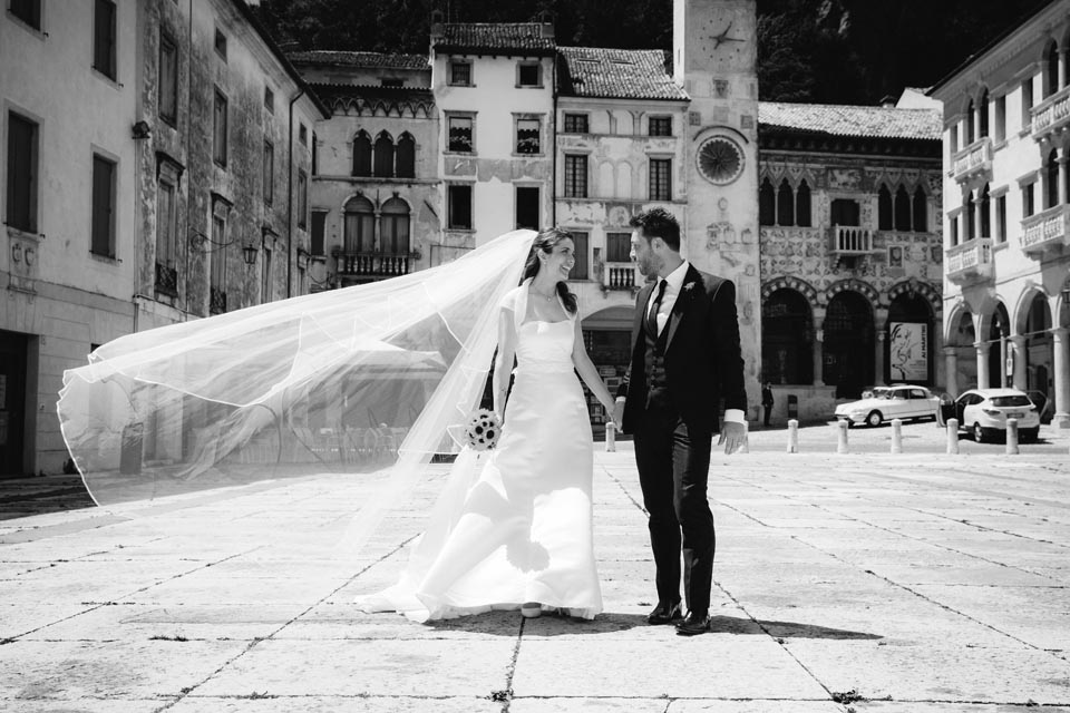 Irene e Paolo sposi-Wedding reportage-Renato Zanette Fotografo Matrimonio Treviso Veneto-Serravalle Piazza Flaminio