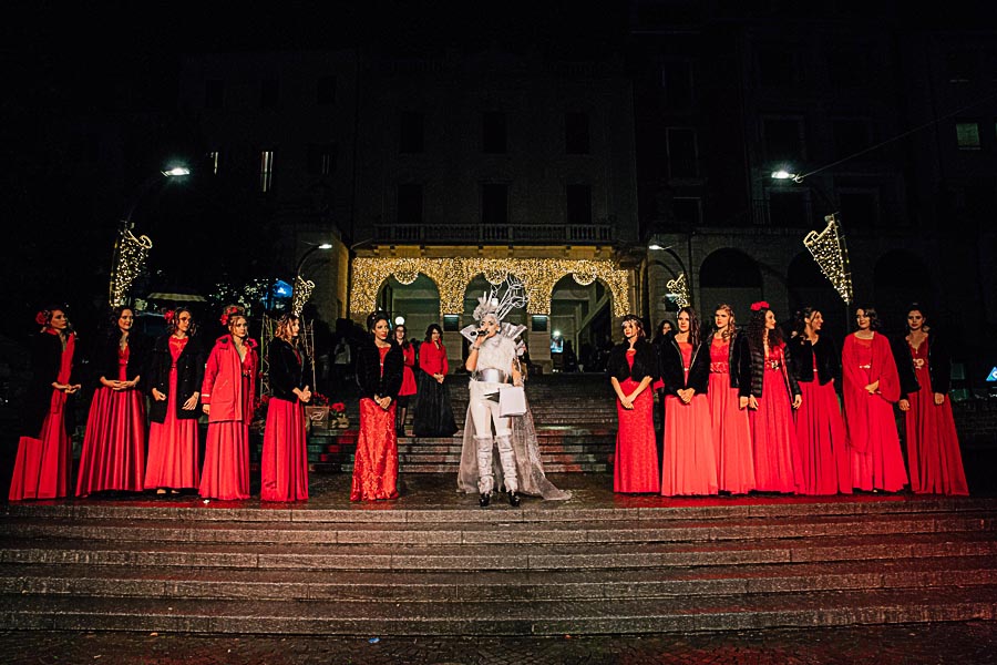 Renato Zanette fotografo per eventi storytelling Cipria Show no alla violenza sulle donne